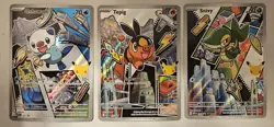 Pokemon First Partners Collection Series 2 Gen 5 Unova Starters (Full Set) - NM - Image 1