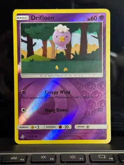 Pokemon Drifloon 51/156 Reverse Holo Sun & Moon Ultra Prism NM- Pokemon Card - Image 1