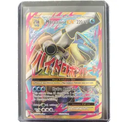 Pokemon TCG M Blastoise EX Full Art Holo Ultra Rare Card 102/108 Evolutions - Image 1