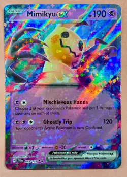 Mimikyu~Cute Pink Pokemon~Pink & Pastel Gallery~Cute Pokemon Cards - Image 1