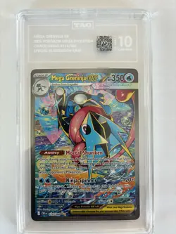 TAG 10 Pokemon Mega Greninja ex Special Illustration Rare Holo 116/086 ENG - Image 3