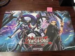YuGiOh TCG Playmat Yuto Dark Rebellion XYZ Dragon Konami Promo Card Game Mat - Image 1