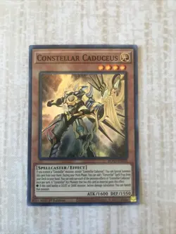 Yugioh! Constellar Caduceus - BLVO-EN022 - Super Rare - 1st Edition - Mint - Image 1