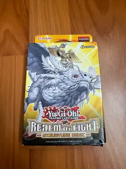 Yu-Gi-Oh 2x Realm of Light Structure Deck Box & 1 OPENED NEW 2024 FactorySealed - Image 5