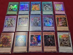 Lot #13 Yu-Gi-Oh! Card Collection of 15x Yugioh Cards See Photos. All Holo Foil - Image 1
