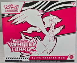 Pokemon TCG: White Flare ETB Opened with accessories & Bulk 100+ NEAR MINT CARDS - Image 2