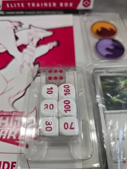 Pokemon TCG: White Flare ETB Opened with accessories & Bulk 100+ NEAR MINT CARDS - Image 5