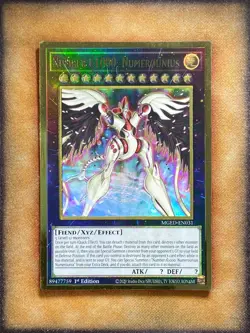 Yugioh Number C1000: Numerounius MGED-EN031 Gold Rare 1st Ed NM - Image 1