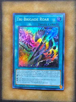Yugioh Tri-Brigade Roar CYAC-EN053 Super Rare 1st Ed NM - Image 1