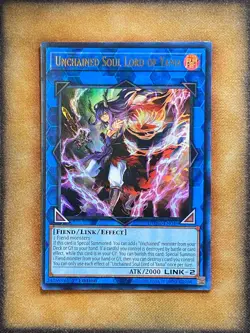 Yugioh Unchained Soul Lord of Yama DUNE-EN049 Ultra Rare 1st Ed NM - Image 1