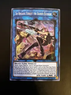 Yu-Gi-Oh! Tri-Brigade Ferrijit MP21-EN196 Prismatic Secret Rare 1st Ed 2021 Tin… - Image 1