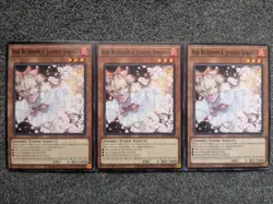 YUGIOH X3 ASH BLOSSOM & JOYOUS SPRING PLAYSET 1ST EDITION COMMON#L5DD-ENC09 NM - Image 1