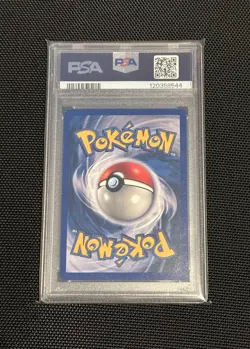 1999 Pokemon Base Set Alakazam Shadowless Holo #1 PSA 7 NM - Image 2