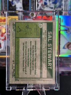 2026 Topps Heritage - Real One Autographs Sal Stewart #ROA-SST (AU, RC) - Image 2