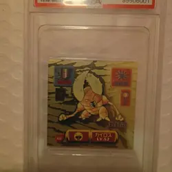 PSA 5 Gold PINSIR AMADA STICKER COLLECTION KAI #403 1997 Pokemon Japanese SP - Image 1