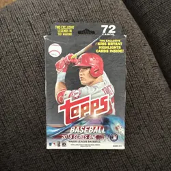 2018 Topps Baseball Series 1 Sealed Blaster Box! Best Deal On eBay ! Sealed - Image 1