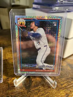 2026 Topps Series 2 Kazuma Okamoto Silver Pack Mojo RC - Toronto Blue Jays - Image 1