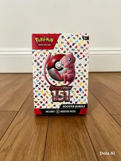 151 Pokemon TCG Scarlet and Violet Booster Bundle 6 Packs factory Sealed Mint - Image 1