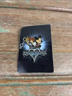 Kingdom Hearts HD 2.5 Remix Promotional Pin On Original Card Mickey Mouse Disney - Image 2