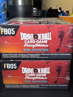 Dragon Ball Super TCG: Fusion World New Adventure Booster Box [FB05] - Lot Of 2 - Image 3