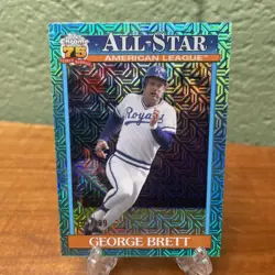 2026 Topps Series 2, George Brett 1991 All-Star Silver Pack Mojo Refractor /199￼ - Image 1