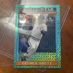 2026 Topps Series 2, George Brett 1991 All-Star Silver Pack Mojo Refractor /199￼ - Image 2