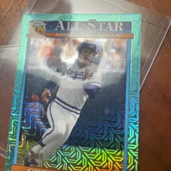 2026 Topps Series 2, George Brett 1991 All-Star Silver Pack Mojo Refractor /199￼ - Image 3