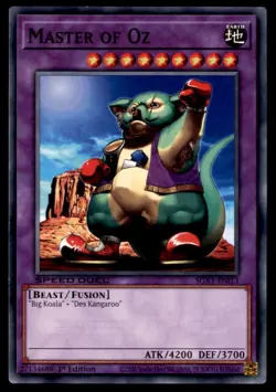 Yu Gi Oh! Master of Oz SGX1 ENI13 1st Edition Regular - Image 1