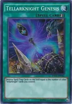 X3 Tellarknight Genesis INOV-EN062 Unlimited Super Rare -LP- Yu-Gi-Oh! DNA GAMES - Image 1