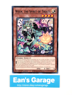 YuGiOh Ween, The Spirit of Treats 1st Edition SUDA-EN027 supreme Darkness - MN - Image 1