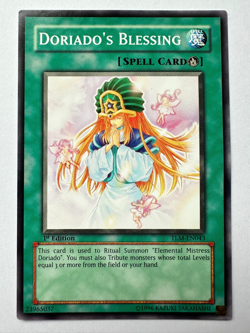 Yugioh Doriado's Blessing TLM-EN043 Common 1st Edition Good Condition A1 - Image 1