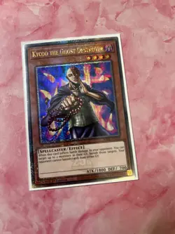 Yugioh: Kycoo the Ghost Destroyer - Quarter Century Secret Rare - RA03-EN110 - Image 1
