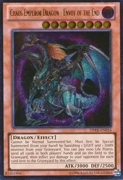 Yugioh! LP Chaos Emperor Dragon - Envoy of the End - DPKB-EN016 - Ultimate Rare - Image 1