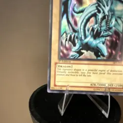 Konami Blue-Eyes White Dragon SDK-001 1st Ed Holo Ultra Rare 3000/2500 - Image 4