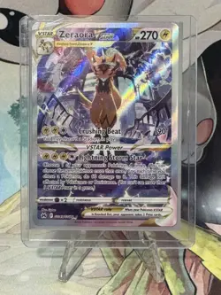 Zeraora VSTAR GG43/GG70 Holo Crown Zenith Galarian Gallery Pokemon Card - Image 4
