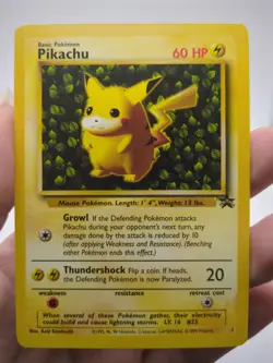 1999 Wizards of the Coast Pikachu Wotc Promo Card 01/53 Pokemon TCG - Image 1
