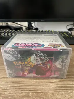 Pokemon Sword Shield Fusion Strike Booster Box With Plastic Case - Image 5