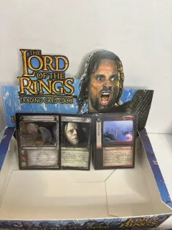 Decipher LOTR TCG Battle of Helm's Deep Mixed Card Lot w/ Storage Box - Image 4