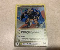 Chaotic TCG Prince Mudeenu Super Rare Ripple Holo Foil Card Max Energy - GC - Image 2