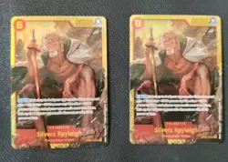 One Piece - Silvers Rayleigh OP06-119 SEC - Two Legends - PRB02 Reprint (2 Card) - Image 1