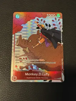 Monkey D Luffy P-001 Gift Collection 2023 One Piece Card NM - Image 1