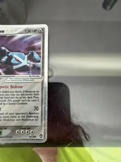Pokemon Metagross EX Holo Card 95/108 Power Keepers Series - Image 4