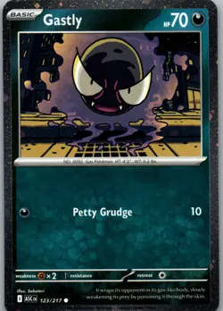 Gastly - (Cosmos Holo) Holo Common Miscellaneous Cards & Products 123/217 NM - Image 1