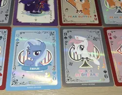 Kayou My Little Pony "PLAYING CARDS" SSR Moon 1 English Mixed 15 Card Lot - Image 5