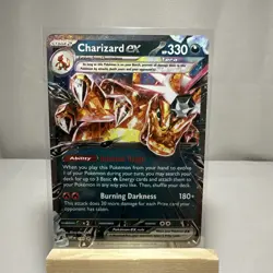 Charizard ex 196 Sv: Scarlet & Violet Promo Cards Holo NM - Image 1
