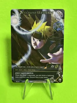 Naruto Tcg CCG Naruto Uzumaki Foil Promo Card PR-077 English - Image 1