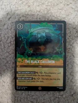 Disney Lorcana TCG The Black Cauldron - Item Card 32/204 English Legendary - Image 1