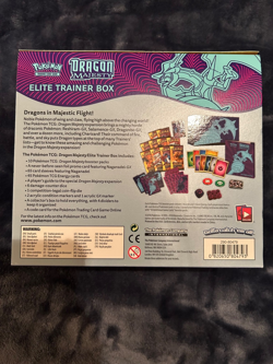 Dragon Majesty Elite Trainer Box. Empty Box. 100 random cards included. - Image 2