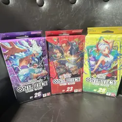Bandai Namco One Piece Card Game English Starter Deck ST-26/23/28 - Image 1