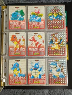 Pokemon Carddass Red Edition No. 001-151 + 2 153 Types Full Complete Set - Image 1